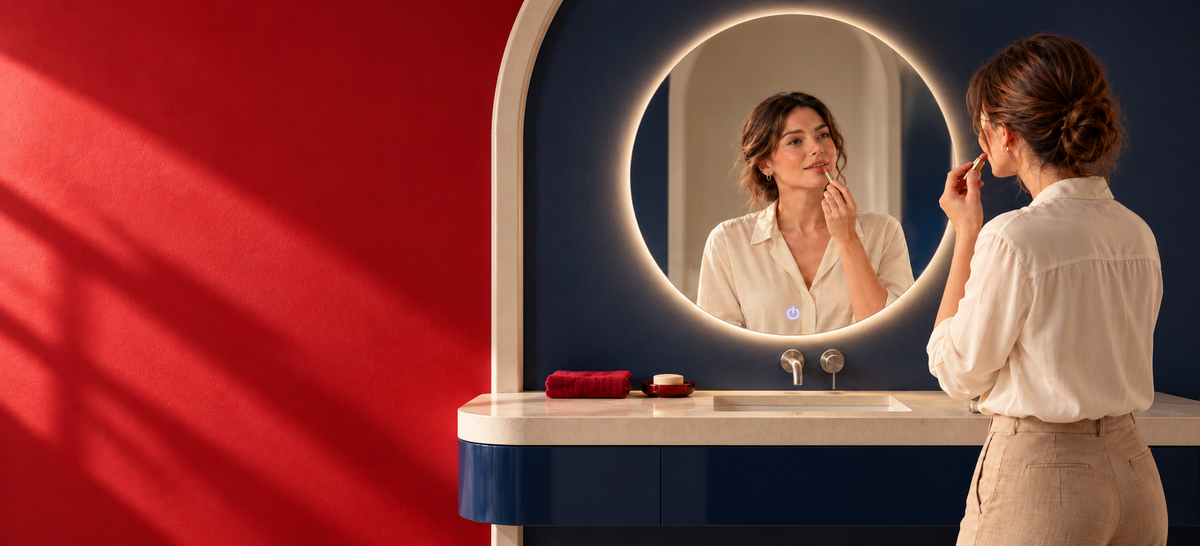 Le miroir qui vous dit bonjour